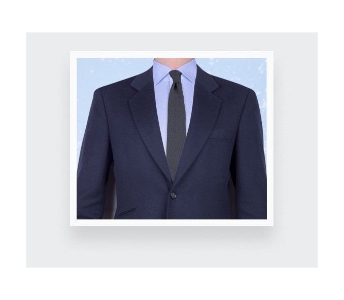 Cinabre Cravate Soie Tissée Gris