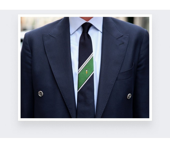 Cinabre Cravate "The Hawk"