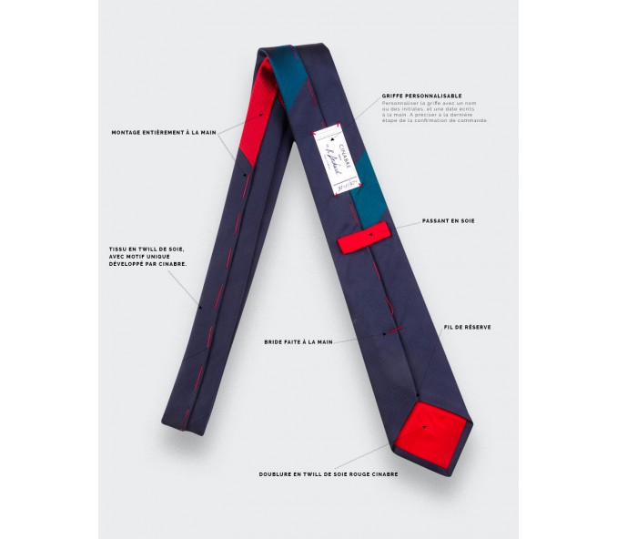 Cinabre Cravate "The Tiger"