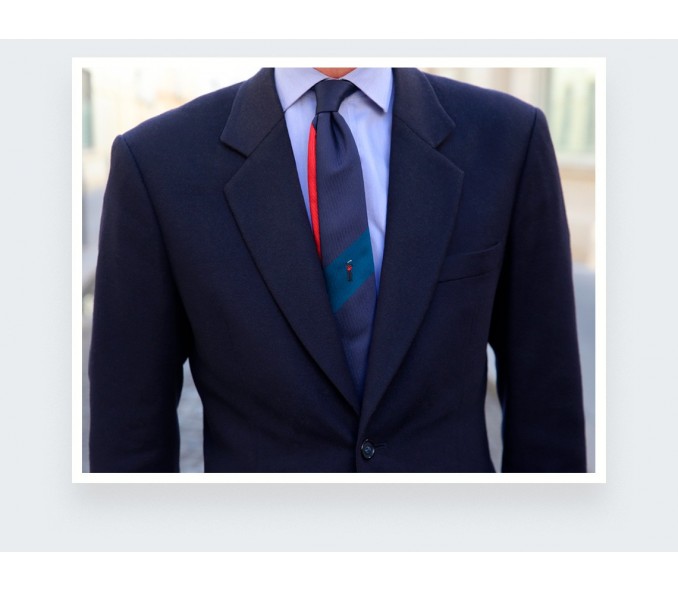 Cinabre Cravate "The Tiger"