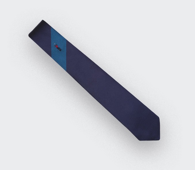 cinabre cravate "The Tiger"