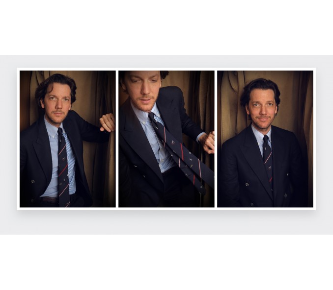 Cinabre Cravate Top Gun