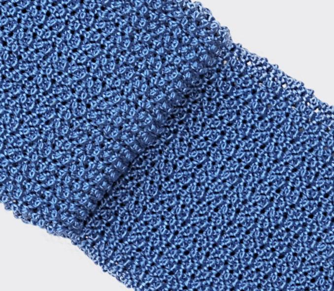 Cinabre Cravate Tricot Ciel