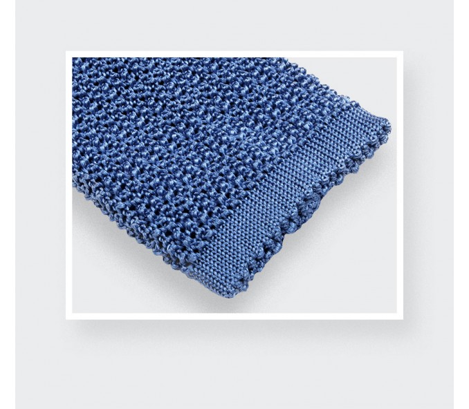 Cinabre Cravate Tricot Ciel