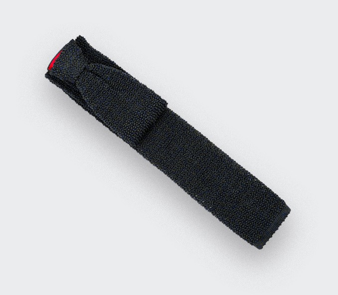 cinabre Cravate Tricot Marine Vert