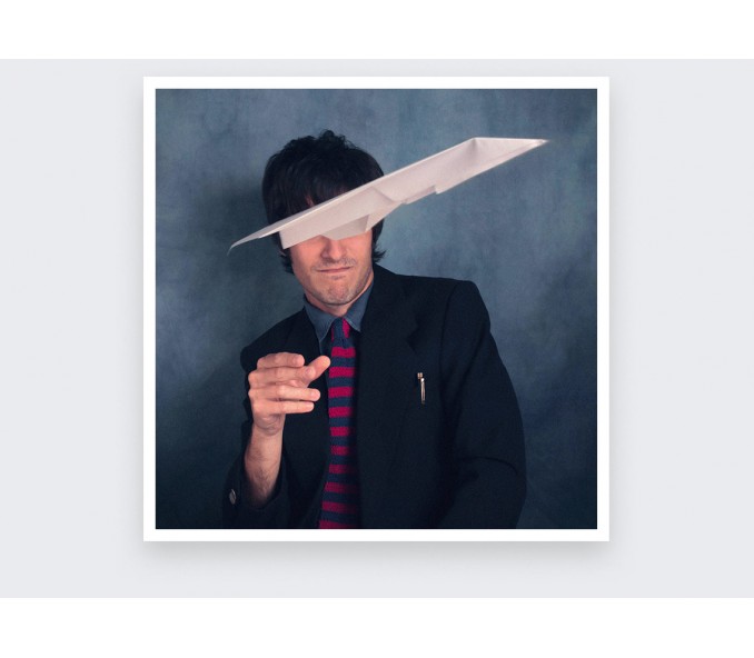 Cinabre Cravate Tricot Rayée Fuchsia Marine