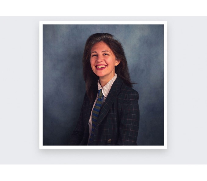 Cinabre Cravate Tricot Rayée Kaki Bleu