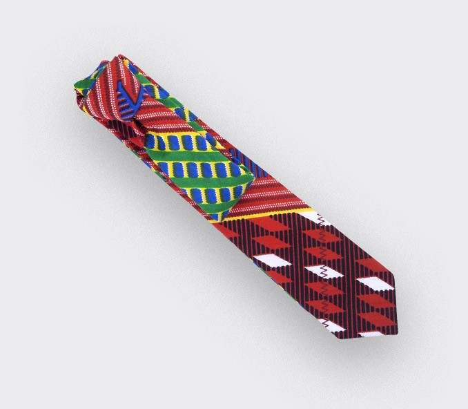 Cinabre Cravate Wax Rouge