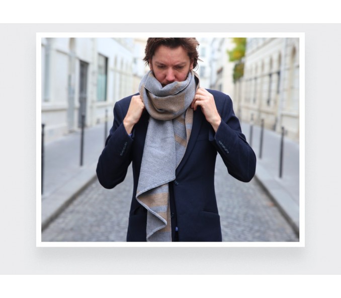 Cinabre Écharpe Beige