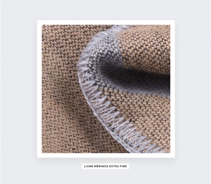 Cinabre Écharpe Beige