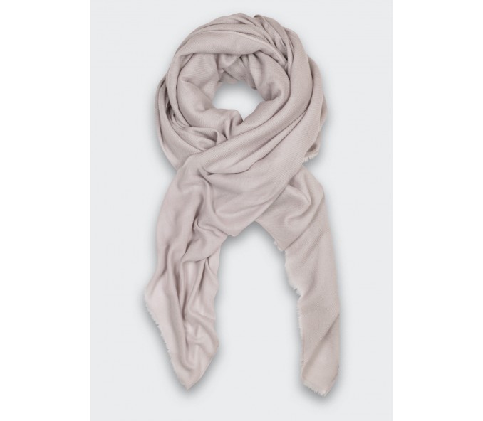 Cinabre Étole Géante Cachemire Crème