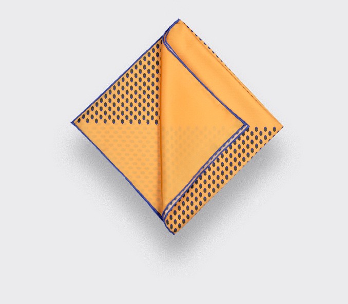 Cinabre Foulard Enfant Grand Pan Jaune