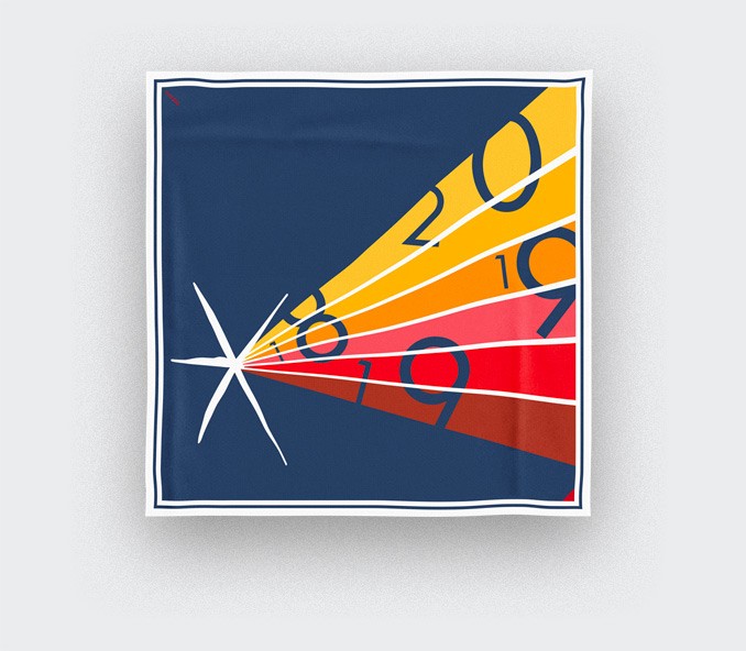 cinabre Foulard ESCP Europe