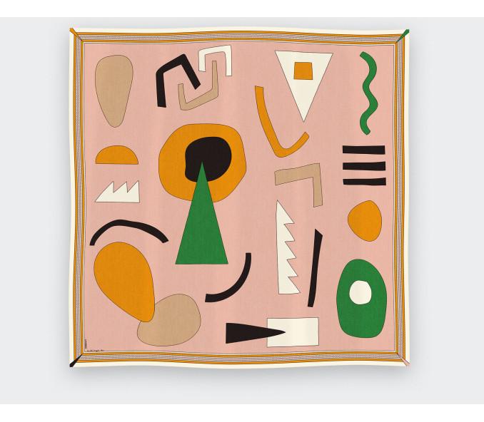 Cinabre Foulard Tohu-Bohu Litchi