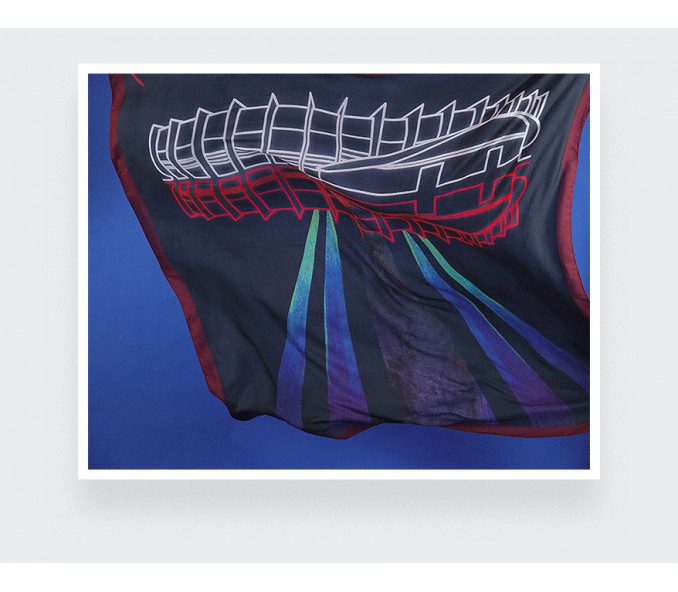 Cinabre Foulard UFO PSG X CINABRE