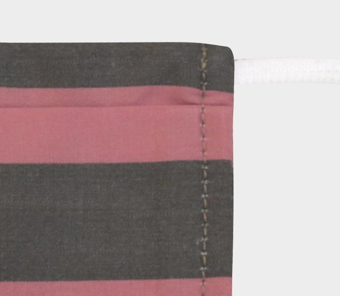 Cinabre Masque Rayé Rose