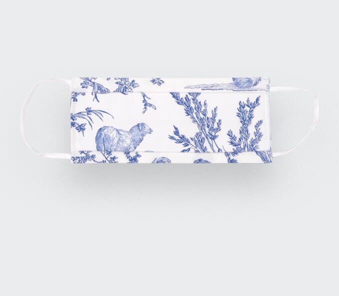 Cinabre Masque Toile De Jouy Cinabre