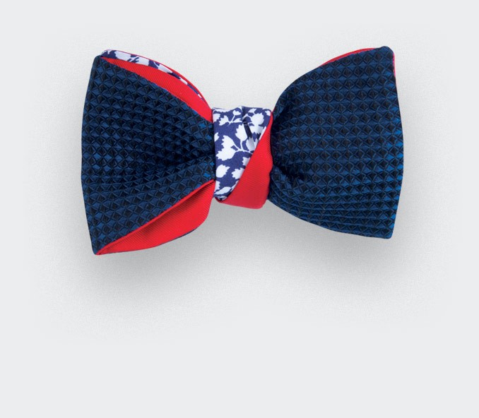 cinabre Noeud Papillon 3D Liberty Ficus