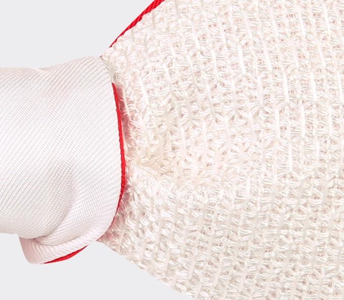 Cinabre Noeud Papillon Blanc Argenté