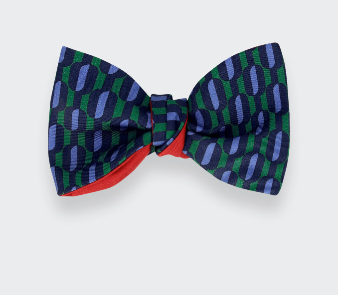 cinabre Noeud Papillon Bouée Vert Sapin