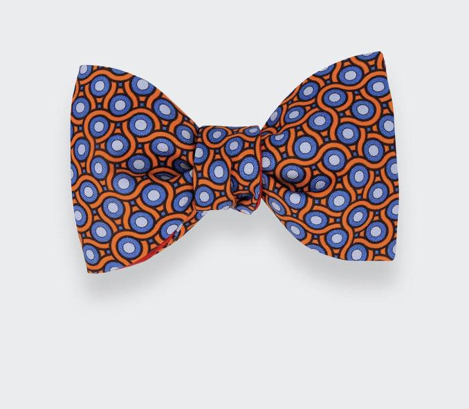 cinabre Noeud Papillon Cannage Carotte