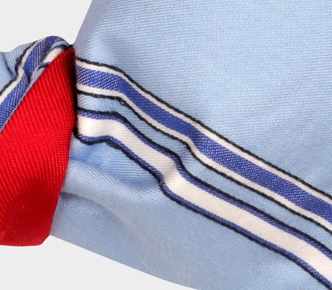 Cinabre Noeud Papillon Club Bleu Ciel