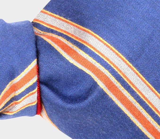 Cinabre Noeud Papillon Club Bleu Roi