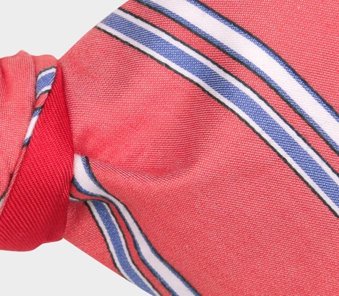 Cinabre Noeud Papillon Club Corail