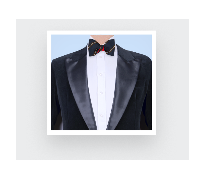 Cinabre Noeud Papillon Club Marine Et Marron