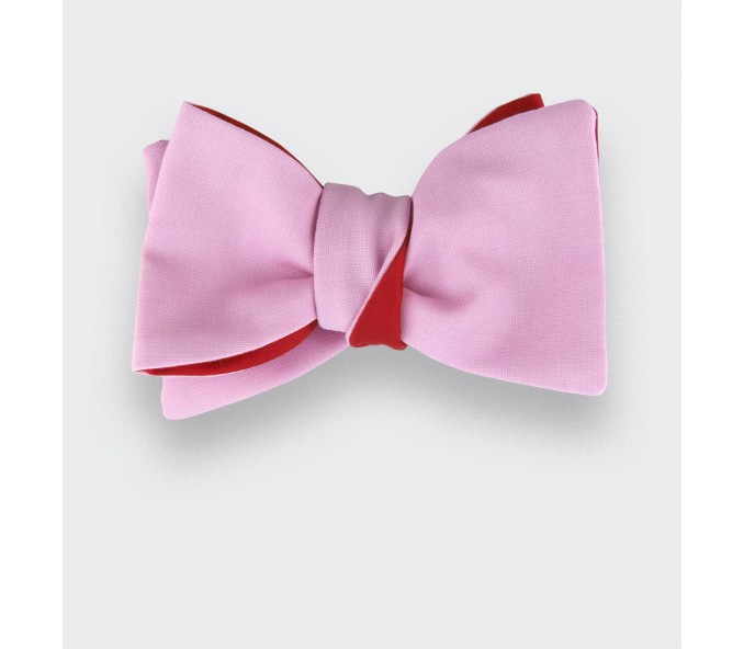 Cinabre Noeud Papillon Enfant Corail Rose