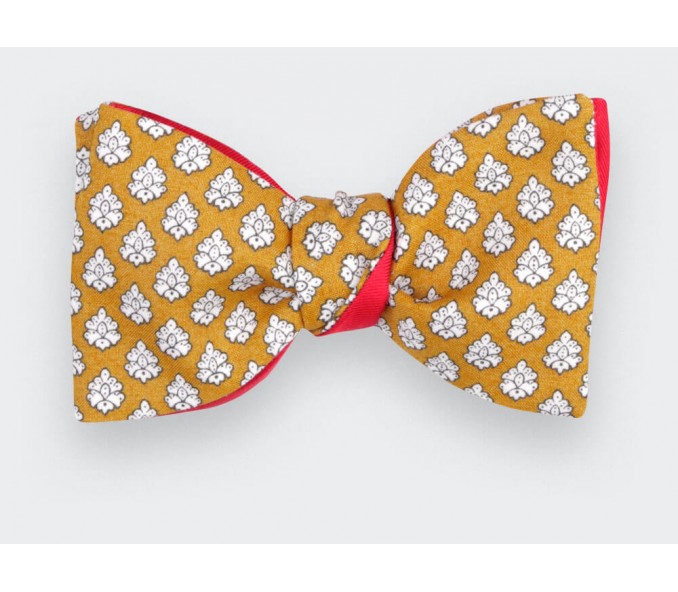 Cinabre Noeud Papillon Enfant Provence Jaune