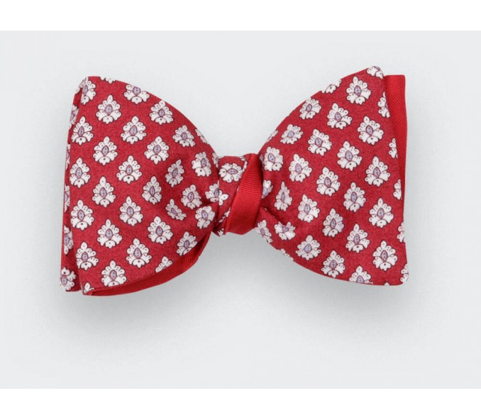 Cinabre Noeud Papillon Enfant Provence Rouge