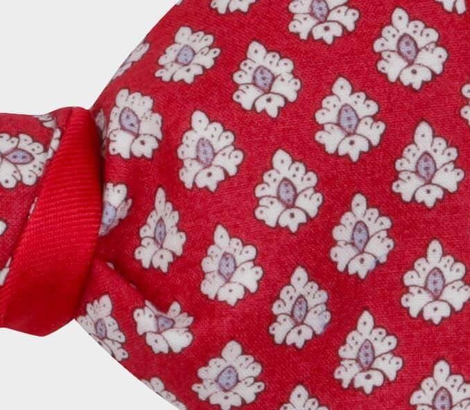 Cinabre Noeud Papillon Enfant Provence Rouge