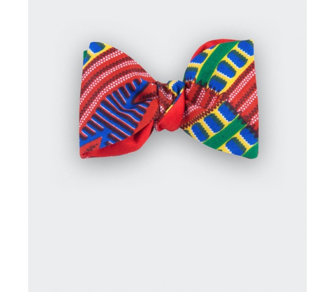 Cinabre Noeud Papillon Enfant Wax Rouge