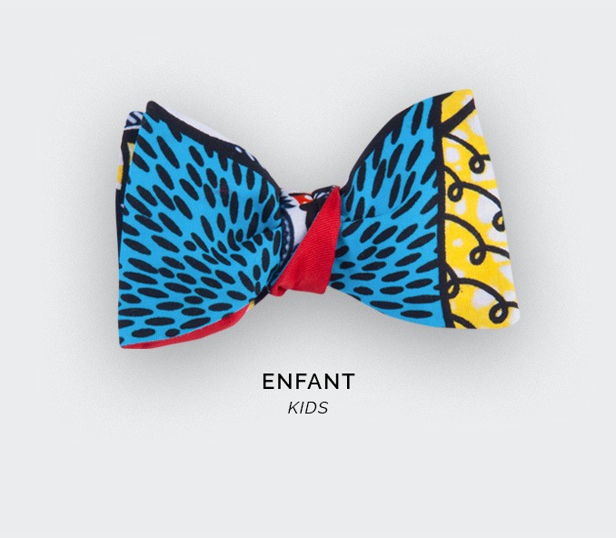 cinabre Noeud papillon Enfant Wax Turquoise