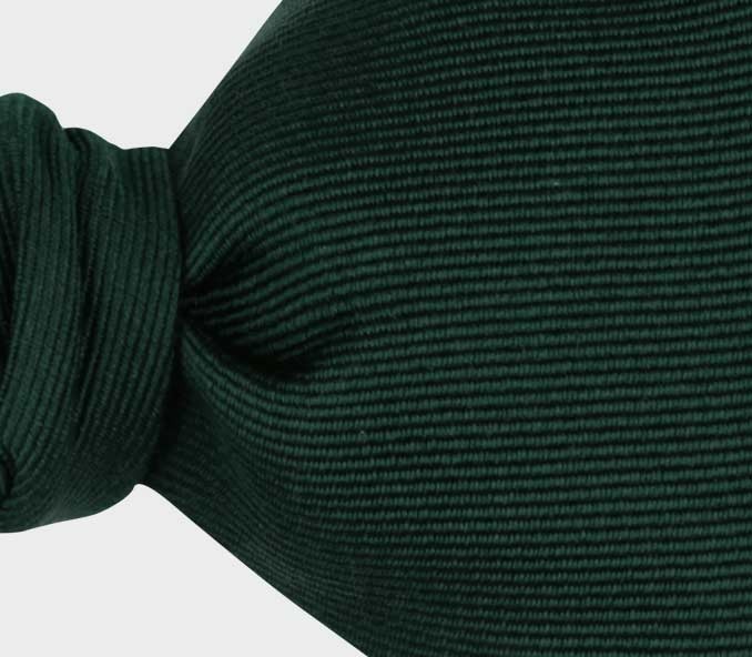 Cinabre Noeud Papillon Faille Vert Sapin