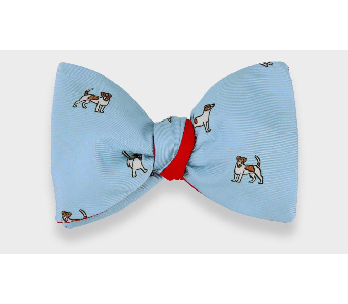 Cinabre Noeud Papillon Jack Russell