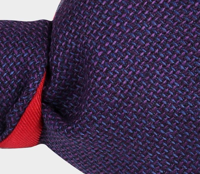 Cinabre Noeud Papillon Maille Violet