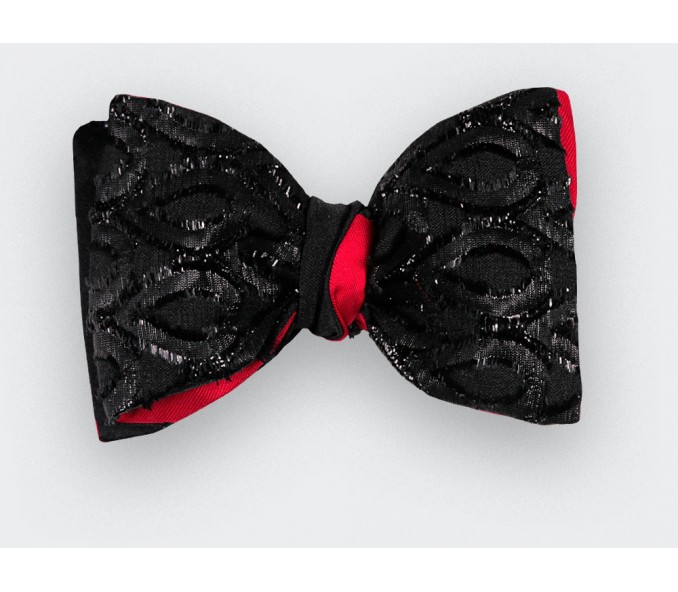 Cinabre Noeud Papillon Marquise Cinabre Noir