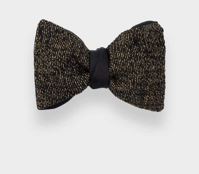 cinabre Noeud Papillon Noir 1001 Nuits