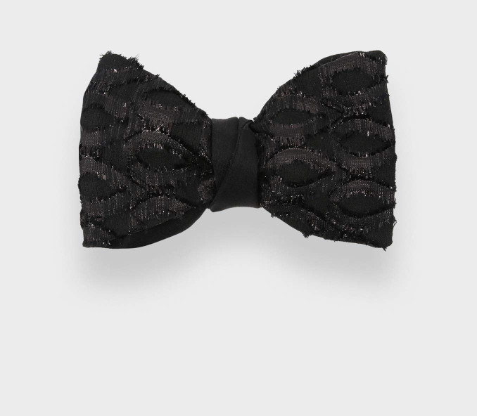 cinabre Noeud Papillon Noir Marquise