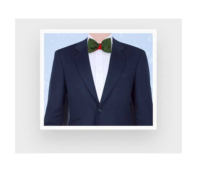 Cinabre Noeud Papillon Teckel