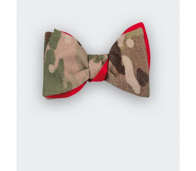 Cinabre Noeud Papillon US Army