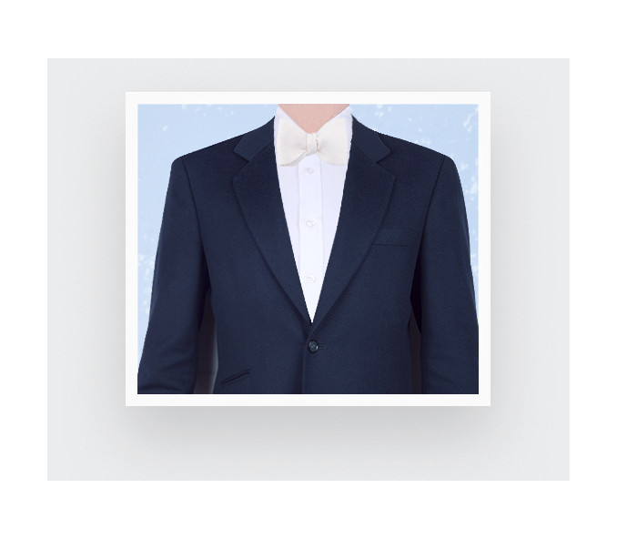 Cinabre Noeud Papillon Zébré Blanc