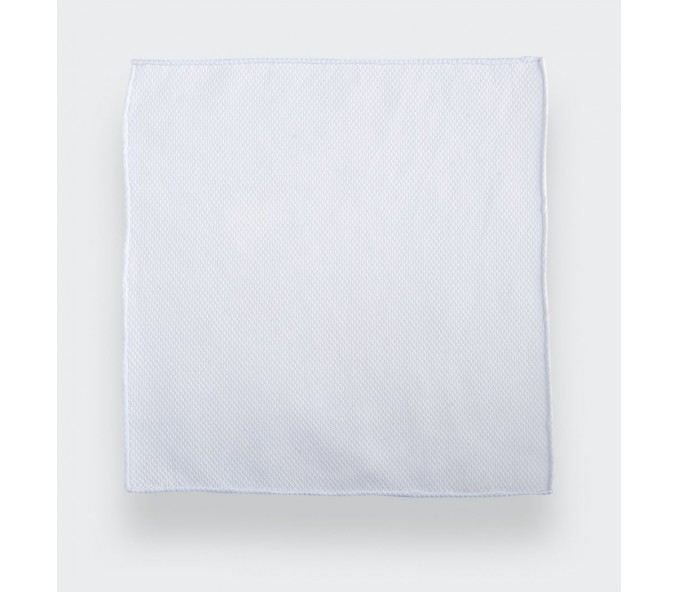 Cinabre Pochette Blanche Coton Piqué