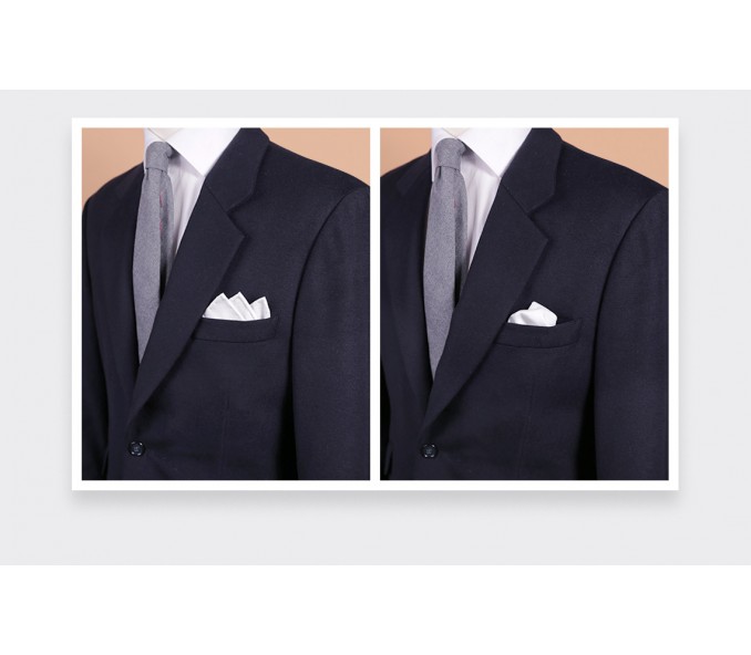 Cinabre Pochette Blanche Coton Piqué