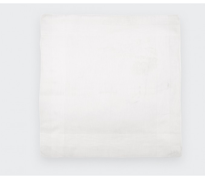 Cinabre Pochette Blanche Unie Vintage