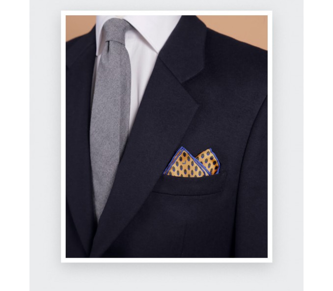 Cinabre Pochette Grand Pan Jaune