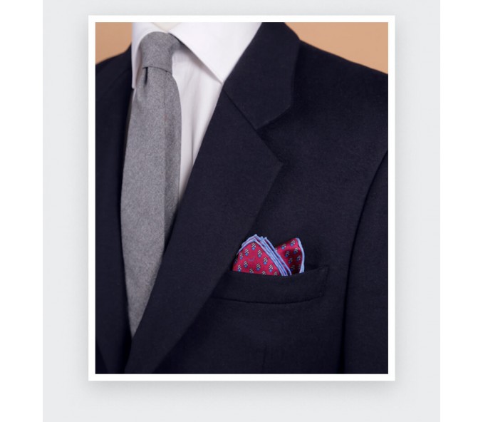 Cinabre Pochette Grand Pan Rose Vif