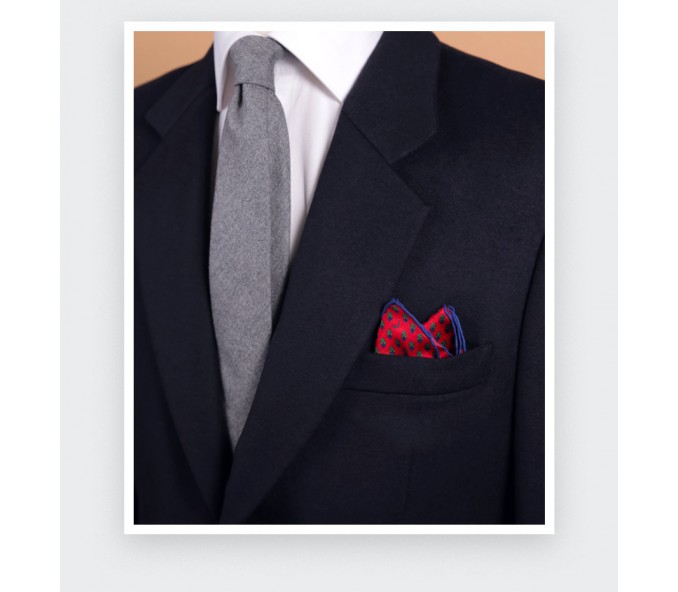 Cinabre Pochette Grand Pan Rouge